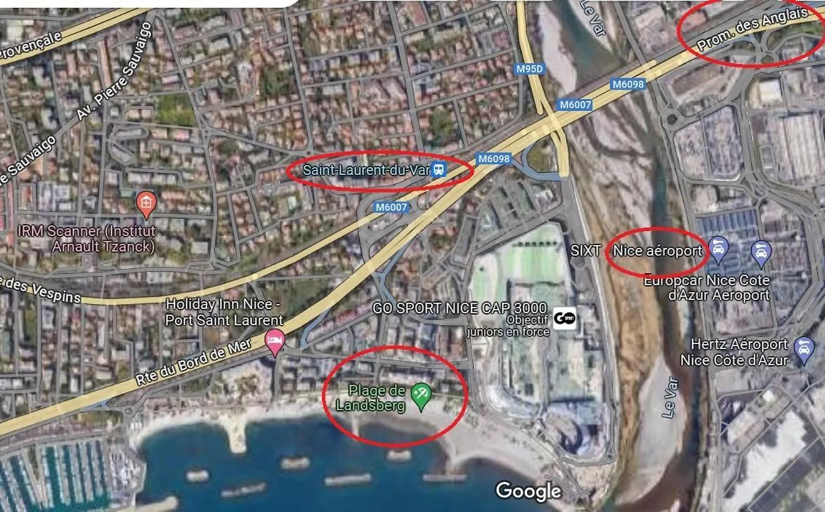 Apartment Studio Cosy Front De Mer A 5Min De Nice Saint-Laurent-du-Var France